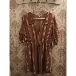 STELLA TWEED STRIPED DRESS (SIZE MEDIUM)